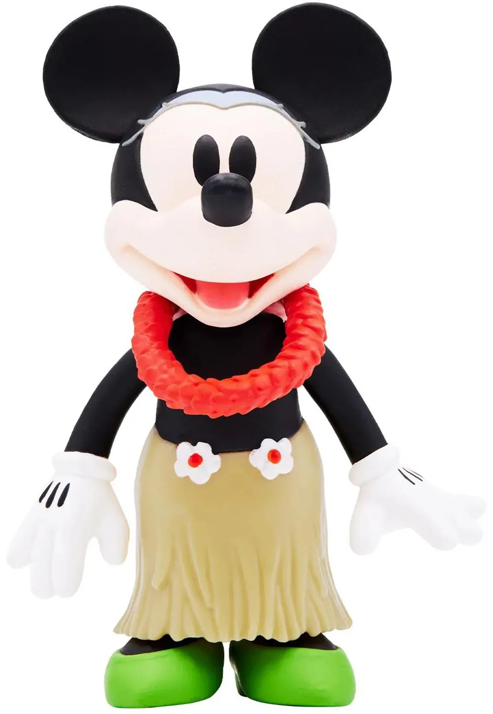 Подвижная фигурка Super7 ReAction figures: Минни Маус (Minnie Mouse) Дисней  Гавайские Каникулы (Disney Hawaiian Holiday) (DISNW02-MNM-01) 9,5 см