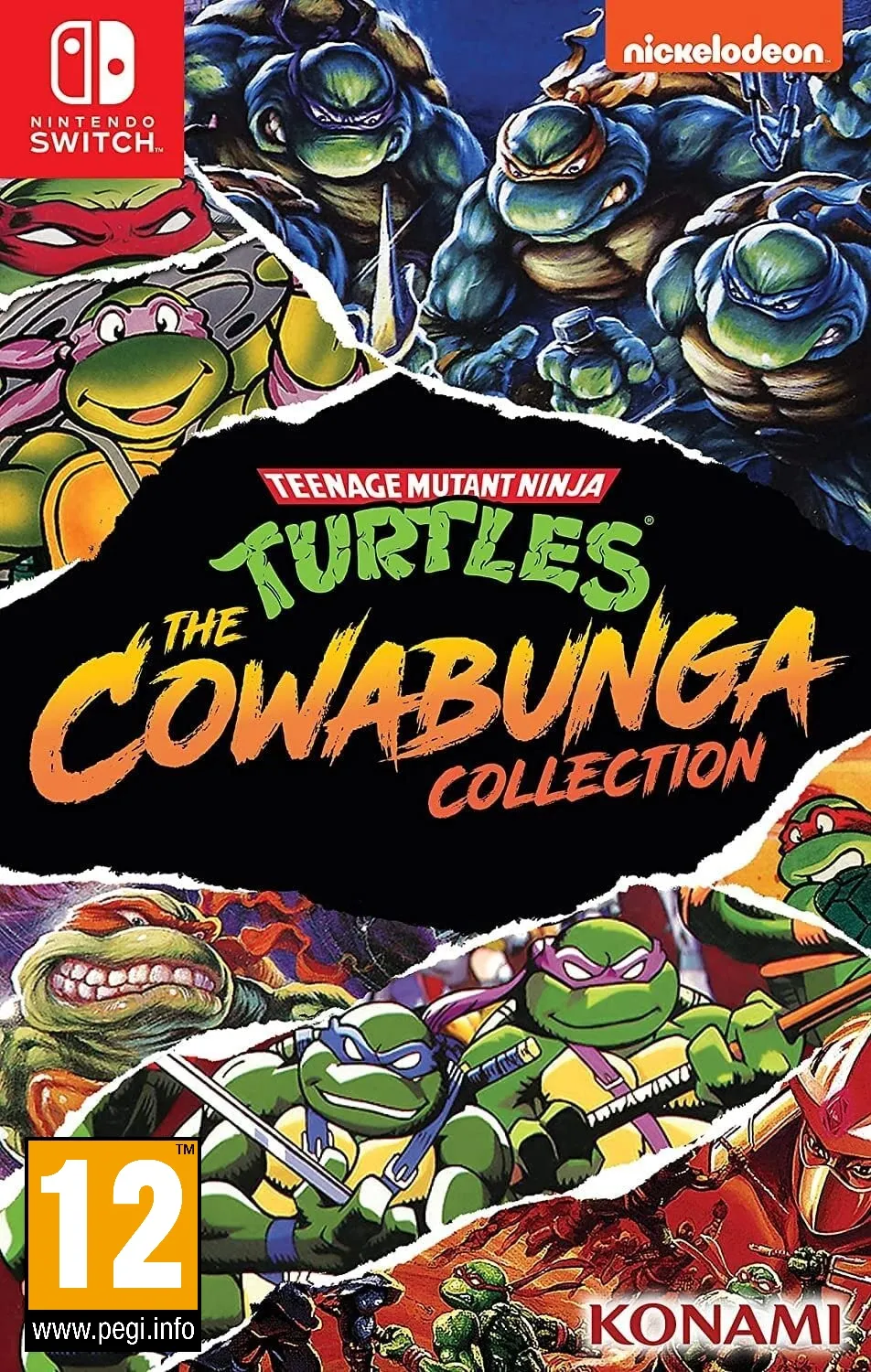 Игра TMNT Teenage Mutant Ninja Turtles (Черепашки Ниндзя): The Cowabunga  Collection (Switch)