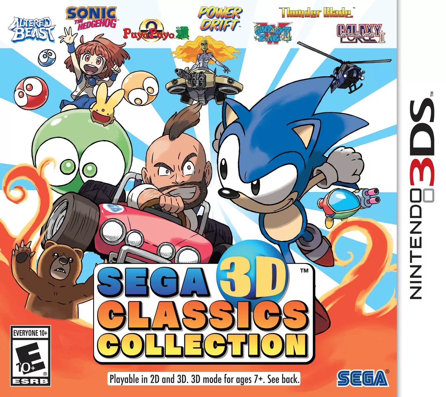 Игра Sega 3D Classics Collection (Nintendo 3DS)
