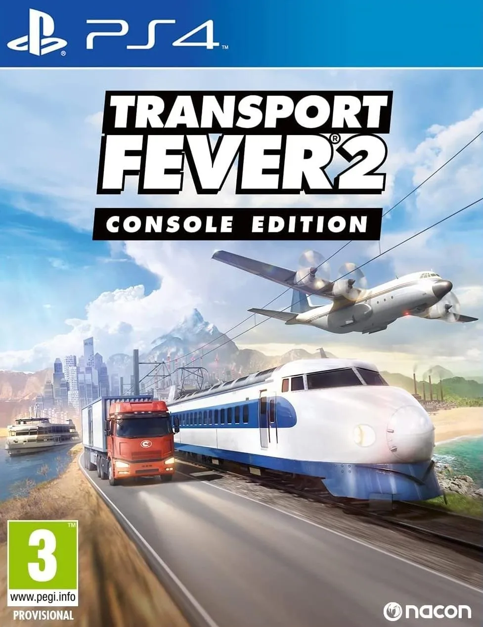 Видеоигра Transport Fever 2: Console Edition Русская Версия (PS4/PS5)