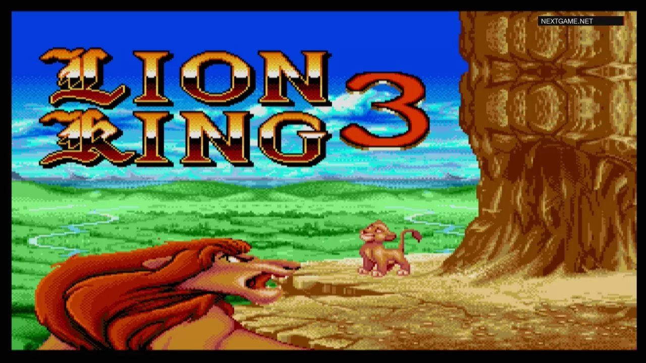 Купить картридж Король Лев 3 (Lion King 3) Русская Версия (16 bit) для Сеги