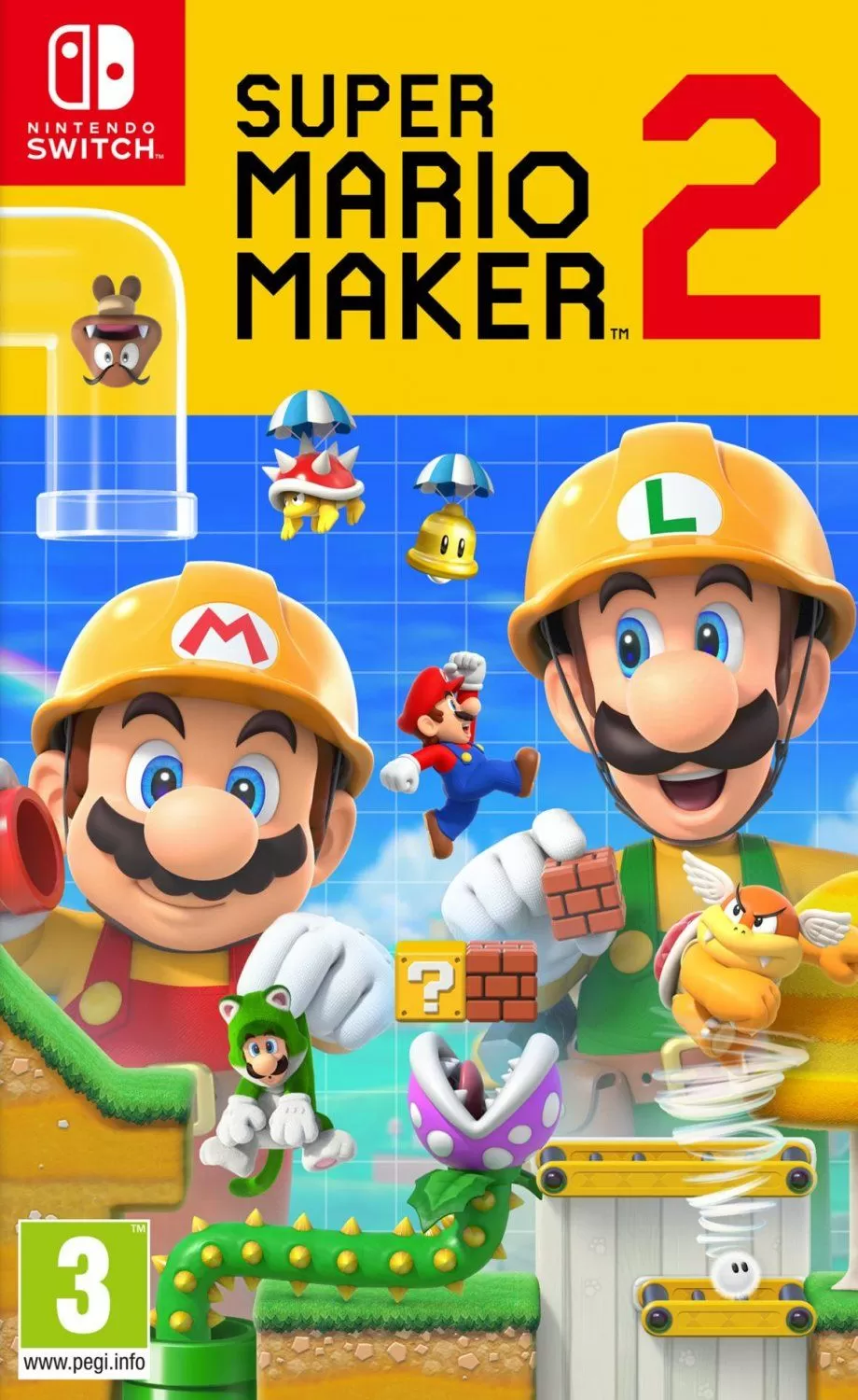 Купить игру Super Mario Maker 2 Русская версия (Switch) для Nintendo Switch  в Москве - NextGame