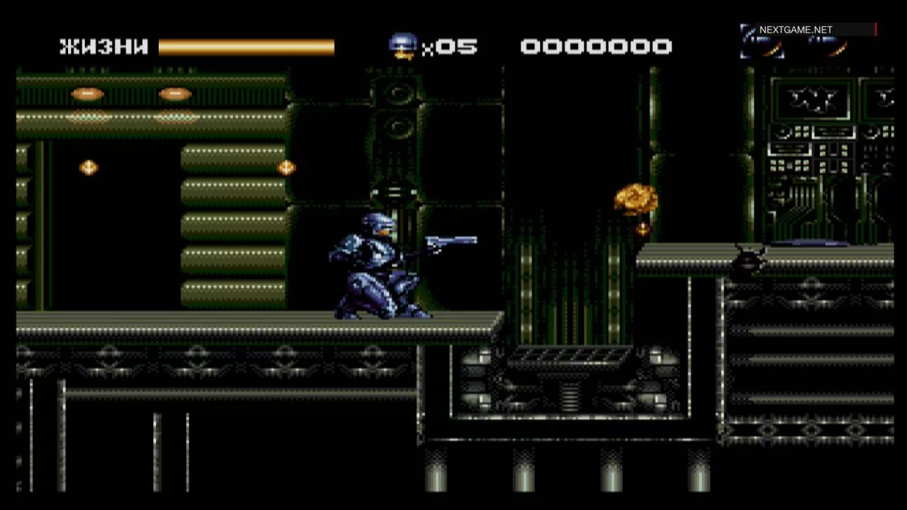 Купить картридж Робокоп против Терминатора (Robocop Versus Terminator)  Русская версия (16 bit) для Сеги