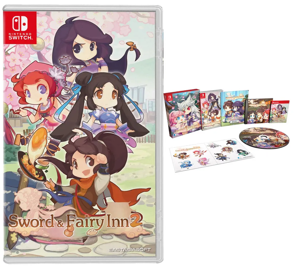 Купить игру Sword & Fairy Inn 2 Ограниченное издание (Limited Edition)  (Switch) для Nintendo Switch в Москве - NextGame