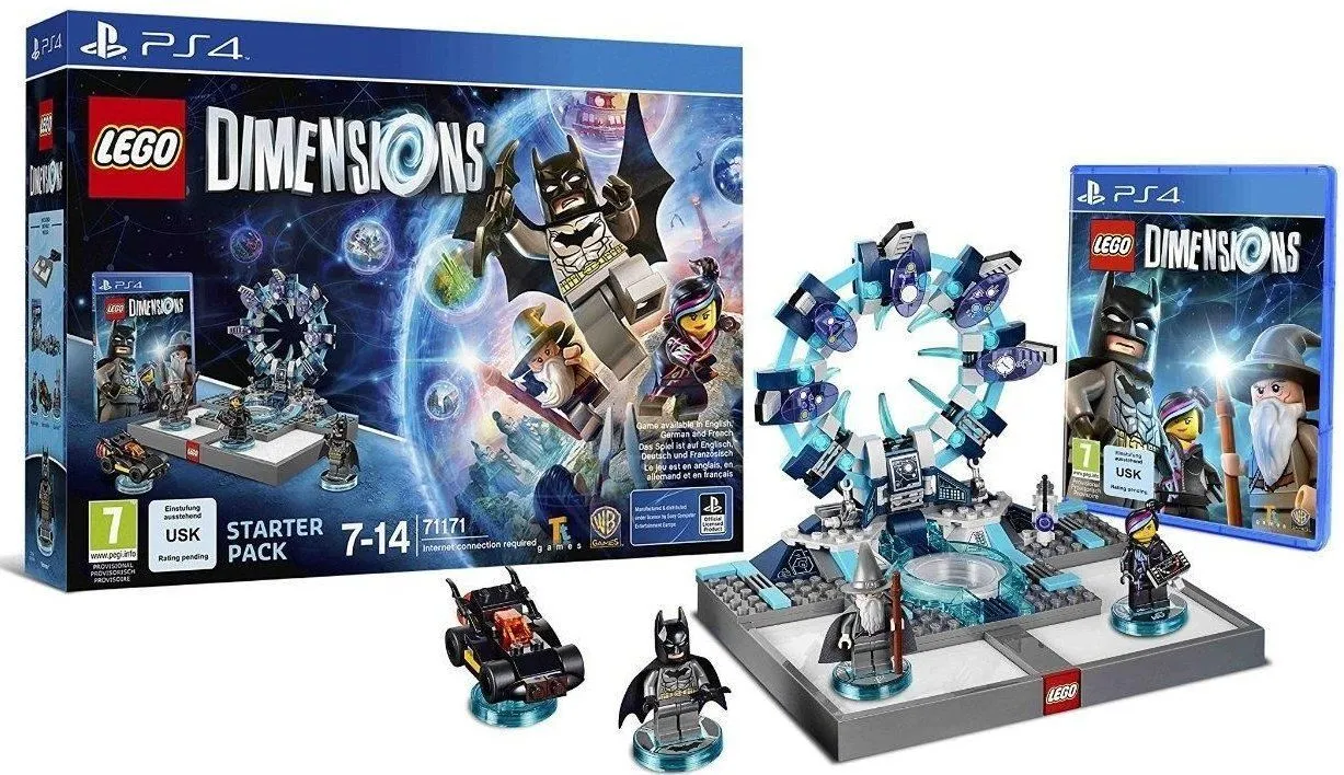 Видеоигра LEGO Dimensions Стартовый набор (PS4) USED Б/У