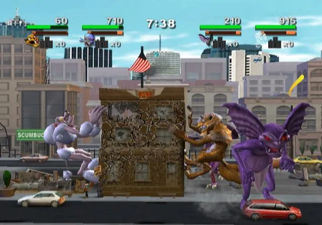 Rampage game wii discount