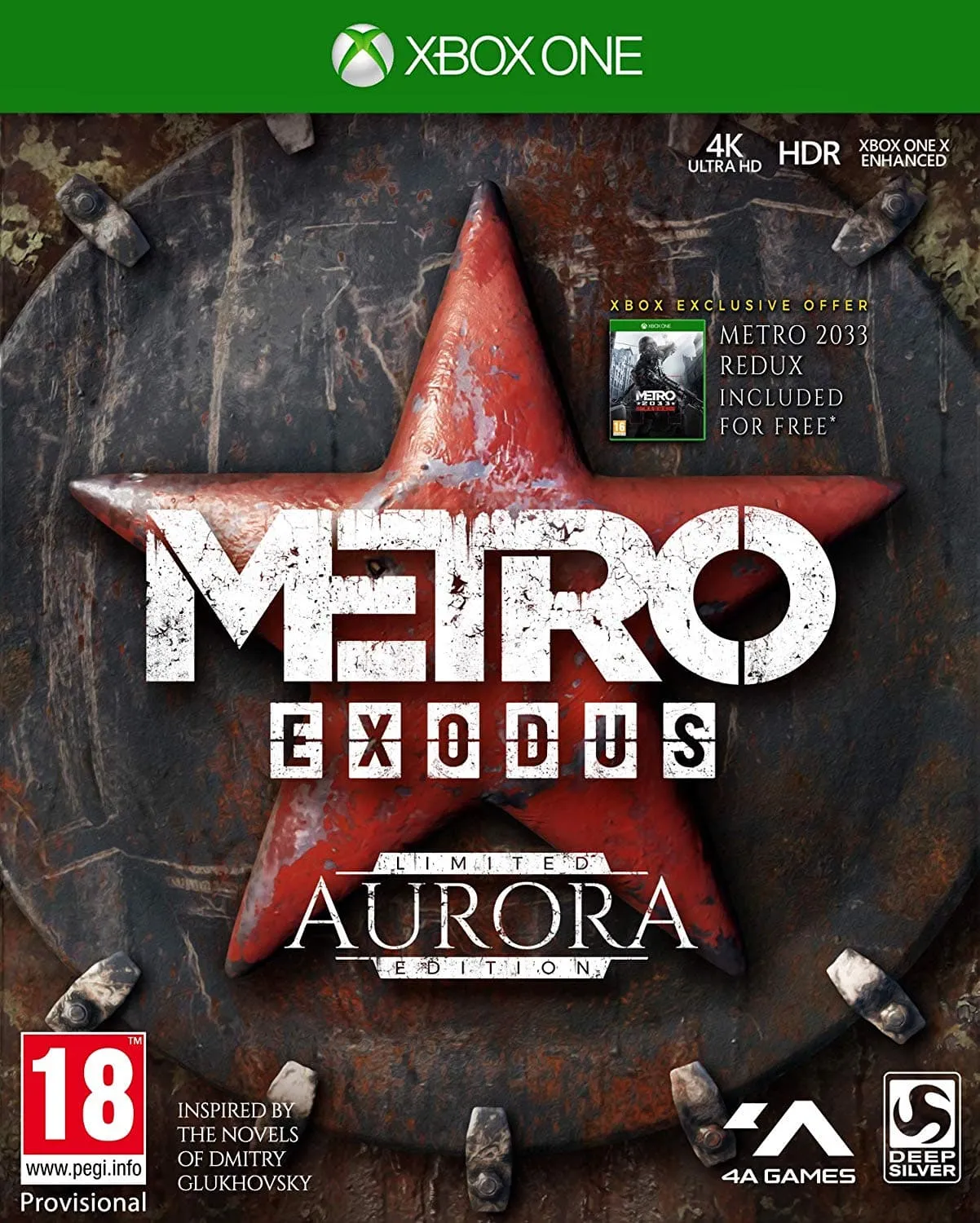 Метро Исход (Metro Exodus): Специальное издание Аврора (Aurora Limited  Edition) Русская Версия (Xbox One) купить в Москве по цене 4 800.00 р в  каталоге интернет магазина «NextGame» - характеристики, сравнение,  описание, скидки, доставка