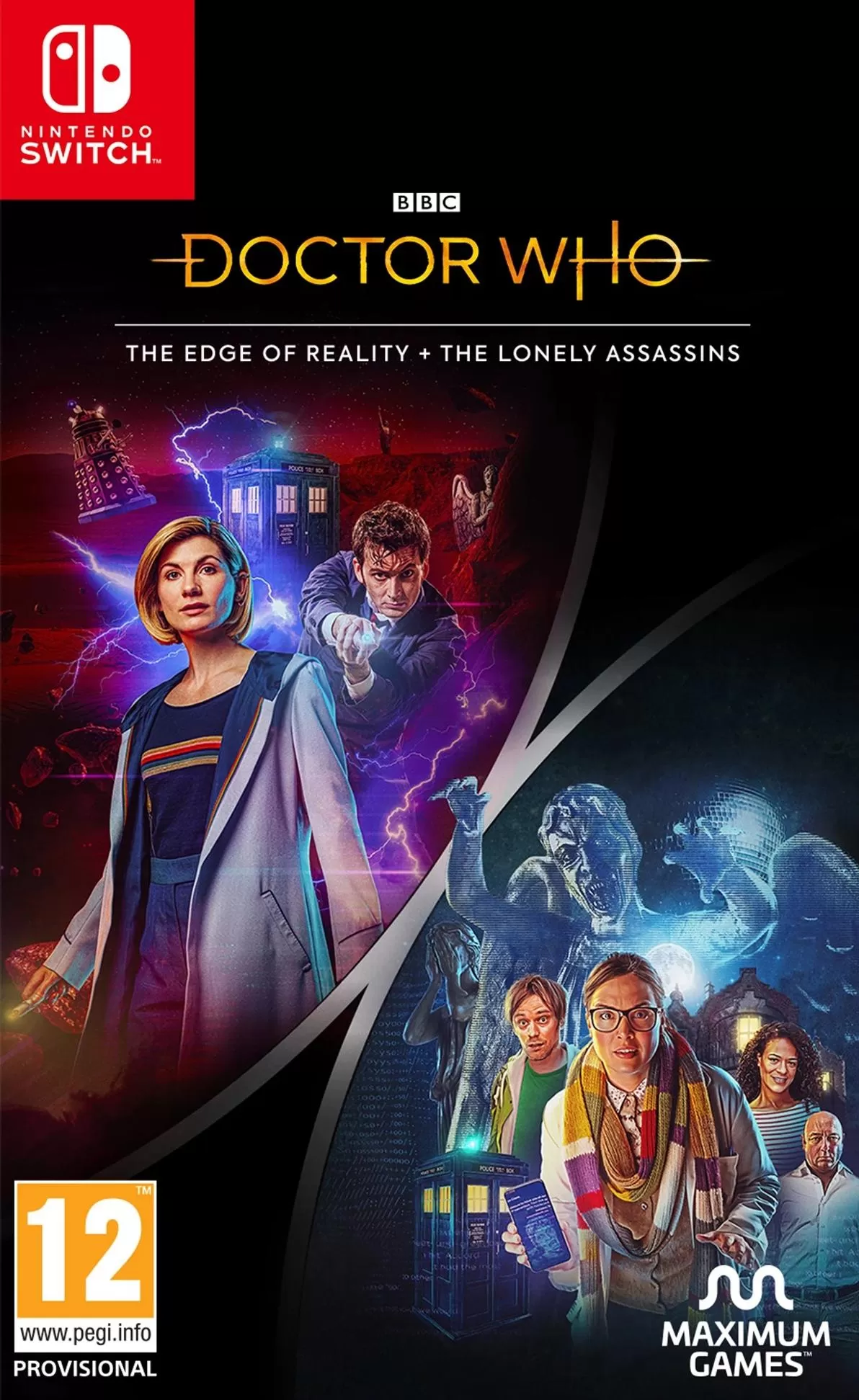 Игра Doctor Who: The Edge of Reality and The Lonely Assassins Русская  Версия (Switch)