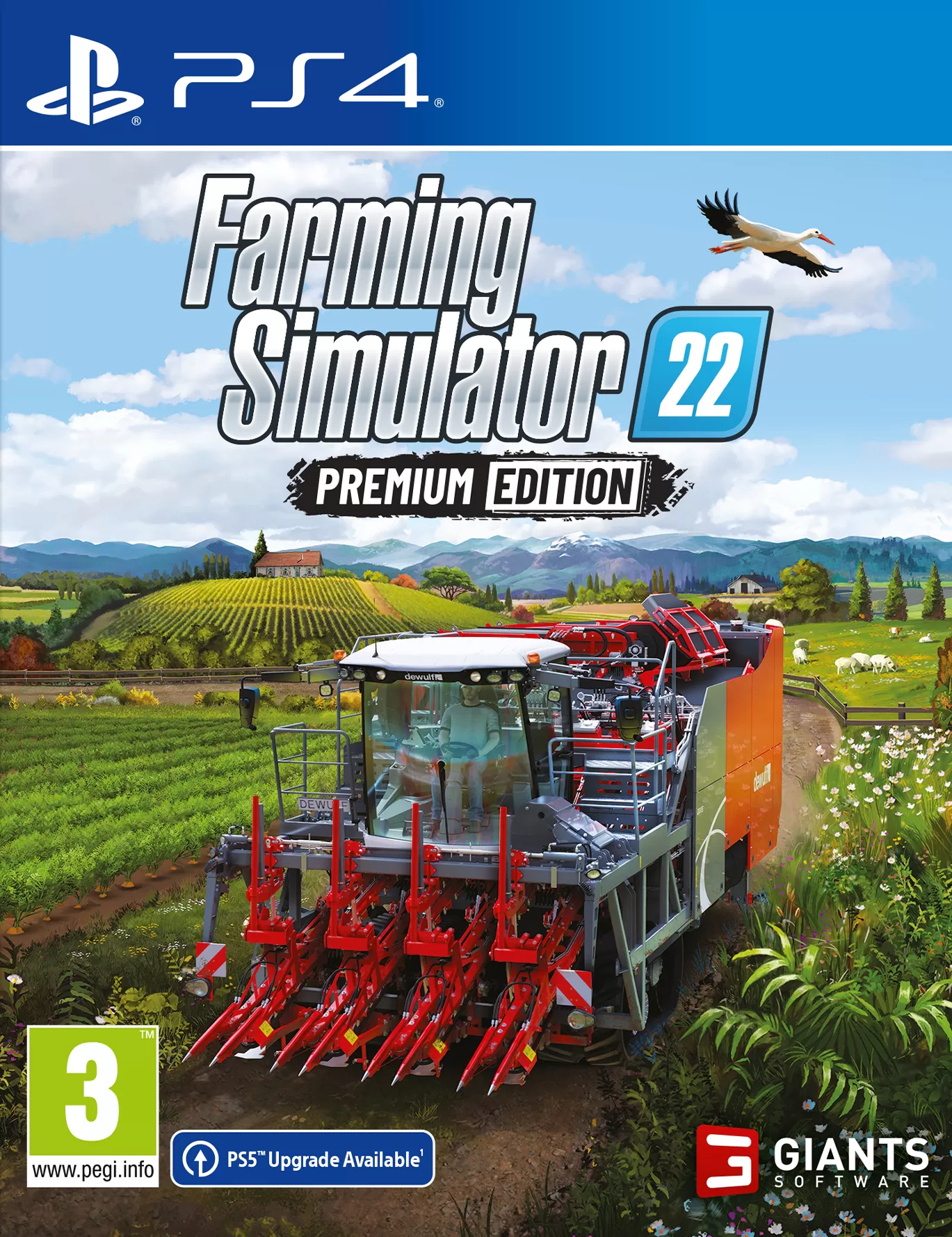 Видеоигра Farming Simulator 22 Premium Edition Русская Версия (PS4/PS5)