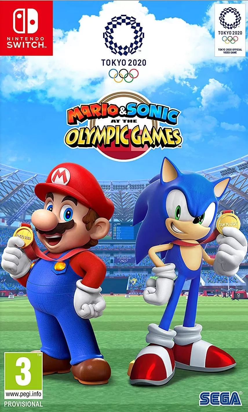 Игра Mario and Sonic at the Olympic Games Tokyo 2020 Русская версия (Switch)