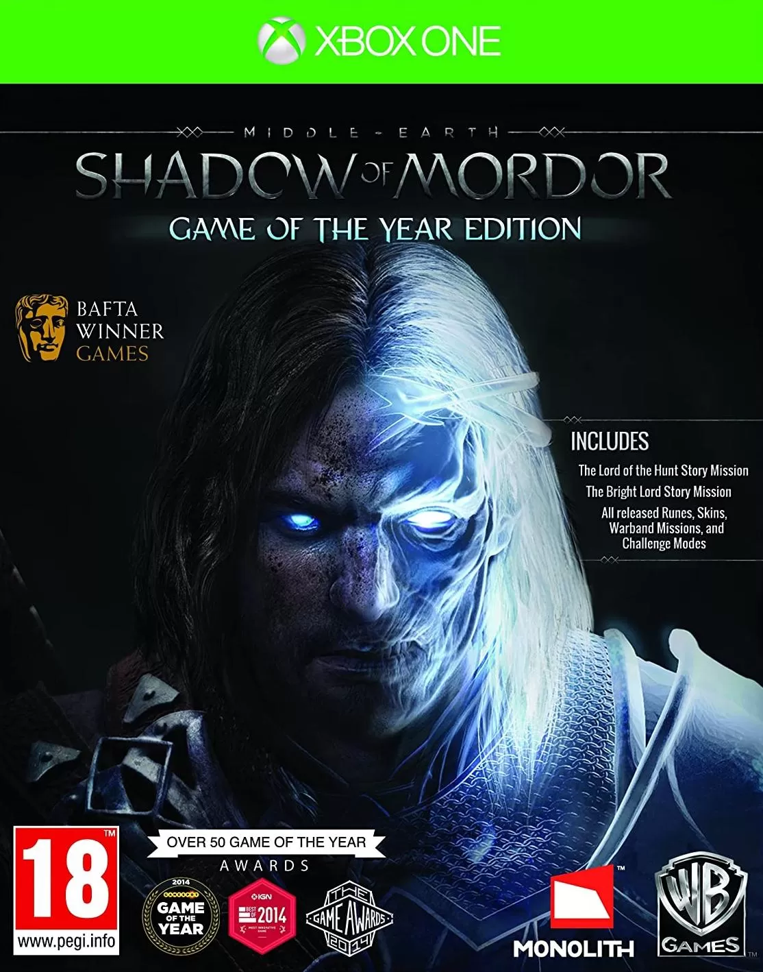 Игра Средиземье (Middle-earth): Тени Мордора (Shadow of Mordor) Издание  Игра Года (Game of the Year Edition) Русская Версия (Xbox One/Series X)