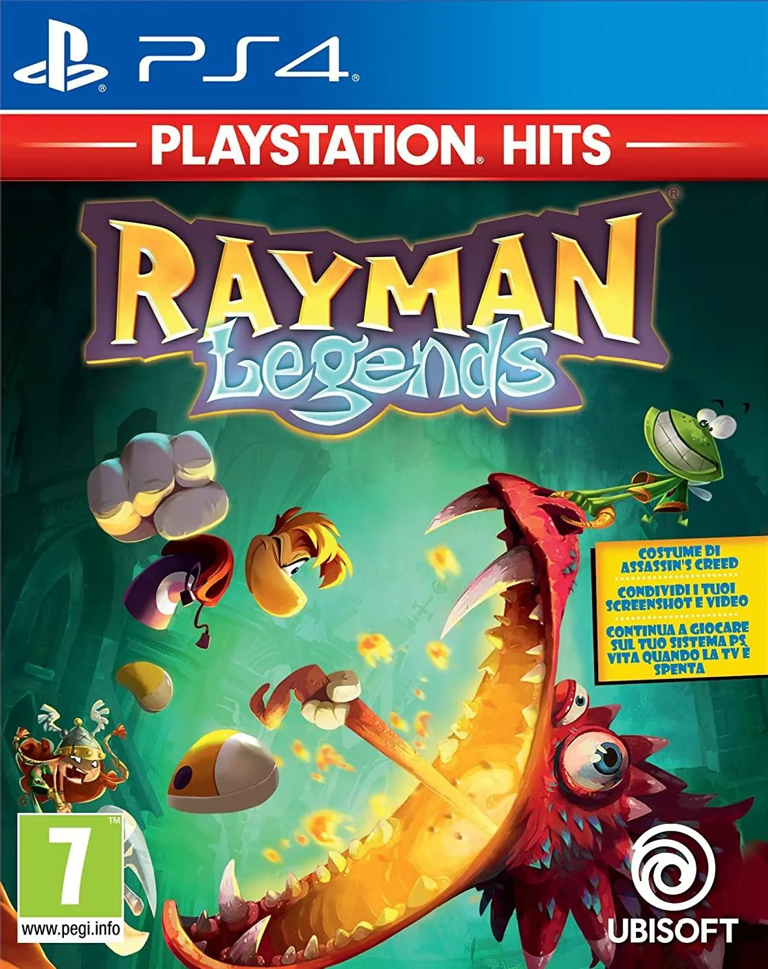 Игра Rayman Legends Хиты PlayStation (PlayStation Hits) (PS4) купить в  Москве по цене 2 450.00 р в каталоге интернет магазина «NextGame» -  характеристики, сравнение, описание, скидки, доставка