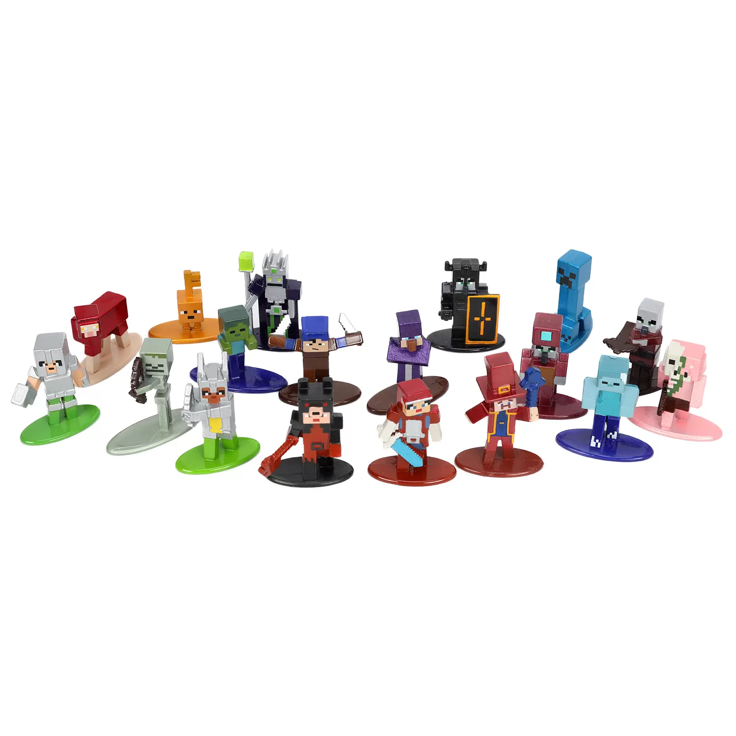 Набор фигурок Jada Toys Nano Metalfigs: Майнкрафт (Minecraft) (Wave 7) (18  штук) (33424) 4 см купить в Москве по цене 3 550 р в каталоге интернет  магазина «NextGame» - характеристики, сравнение, описание, скидки, доставка