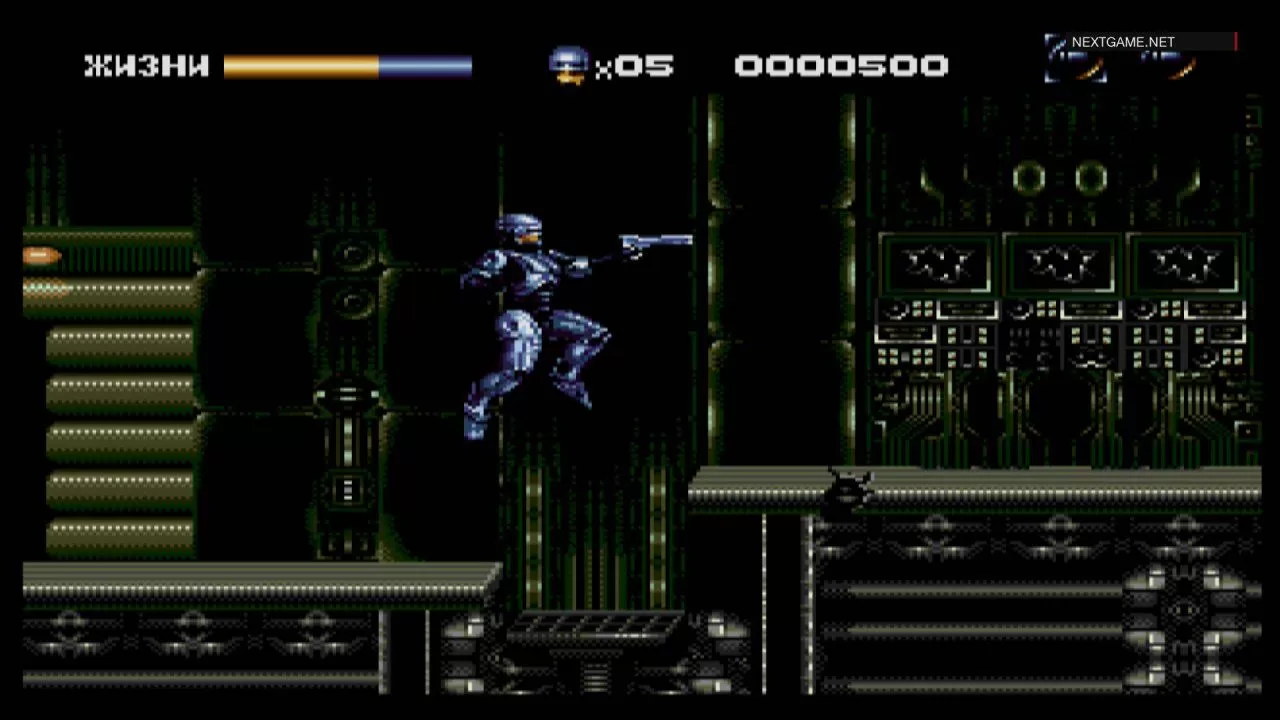 Купить картридж Робокоп против Терминатора (Robocop Versus Terminator)  Русская версия (16 bit) для Сеги