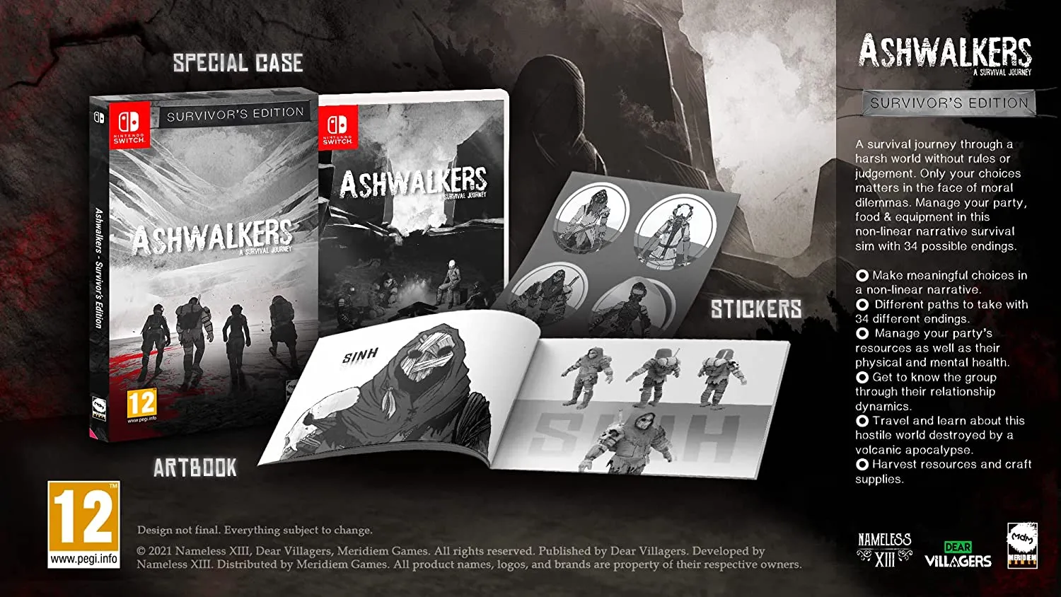 Купить игру Ashwalkers: A Survival Journey Survivor Edition (Switch) для  Nintendo Switch в Москве - NextGame