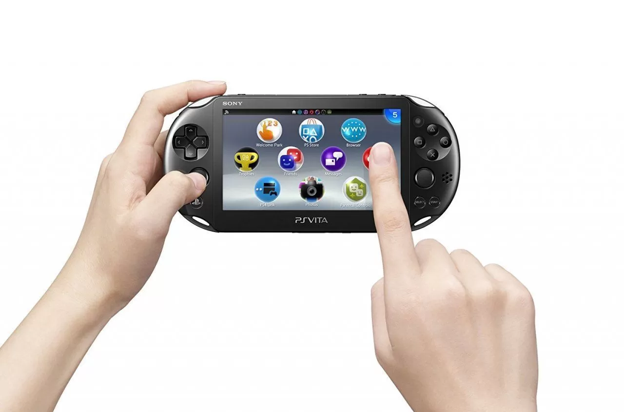 Купить игровая приставка sony playstation vita slim 2006 wi-fi черная (ref)  по цене 16 100 р в Москве в интернет магазине NextGame - доставка,  характеристики, сравнение, наличие