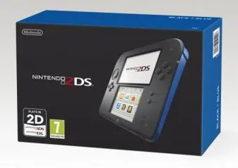 Nintendo 2ds black and blue discount