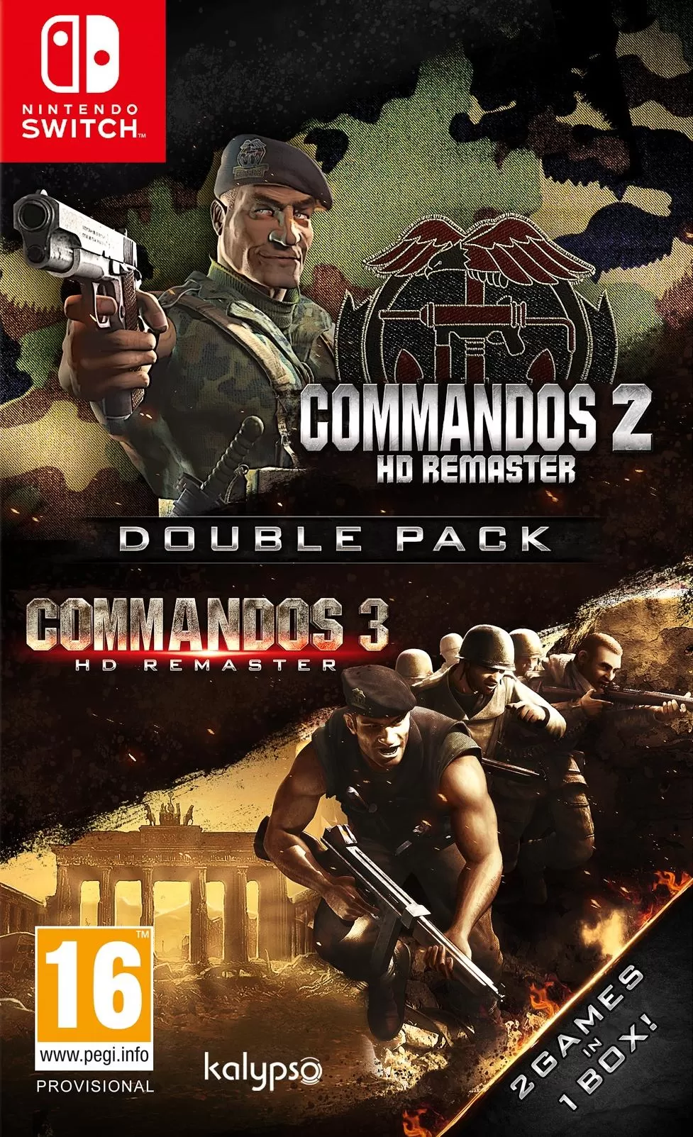 Игра Commandos 2 HD and Commandos 3 HD Remaster Double Pack Русская Версия  (Switch)