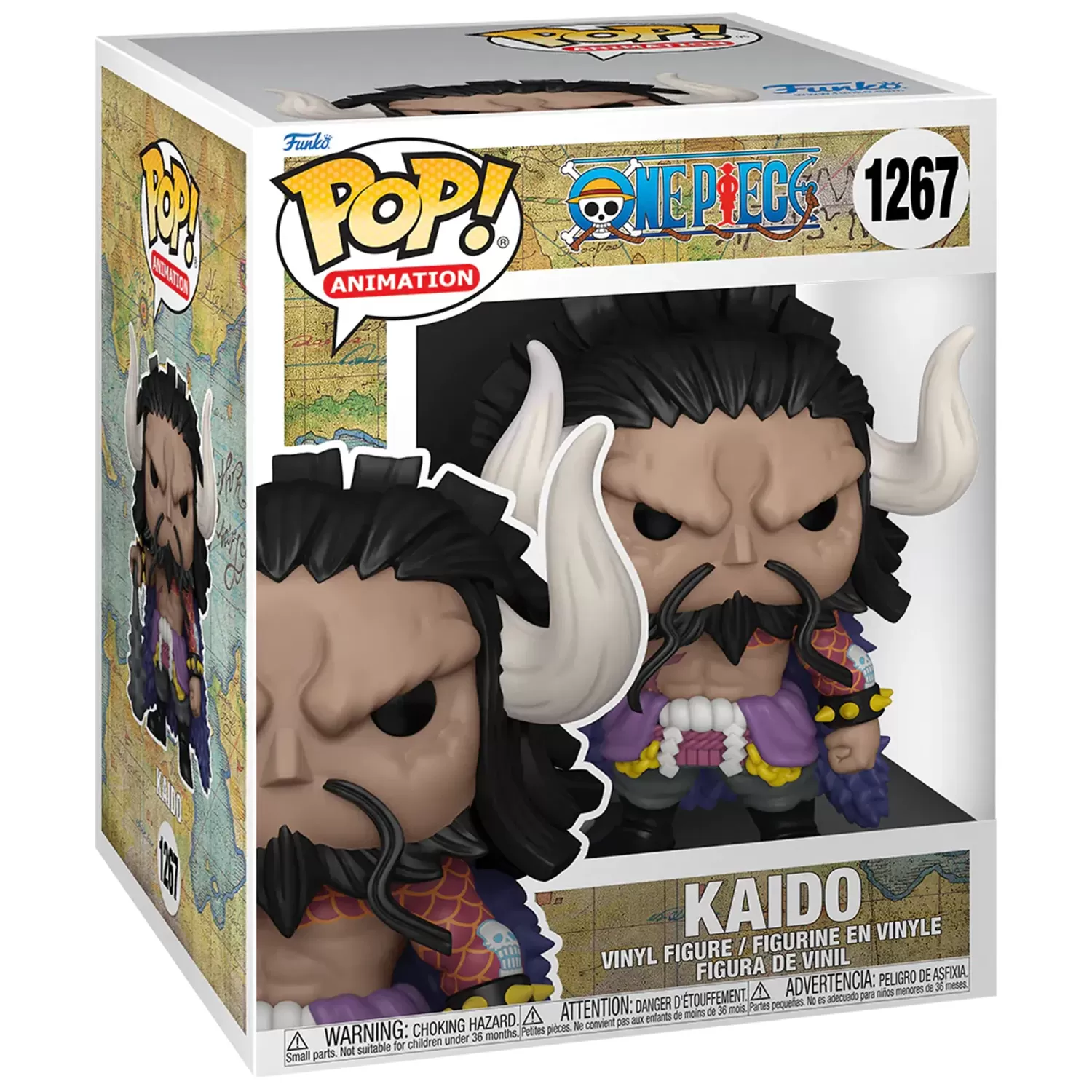 Купить Фигурка Funko POP! Animation: Кайдо (Kaido) Ван-Пис (One Piece)  ((1267) 61372) 15 см по цене 4 140 р в Москве в каталоге интернет магазина  