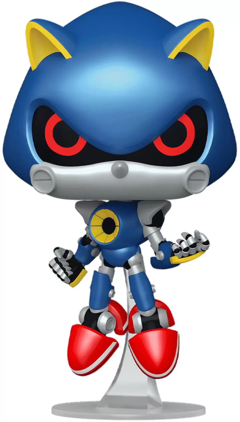 Фигурка Funko POP! Games: Метал Соник (Metal Sonic) Ежик Соник (Sonic the  Hedgehog) ((916) 70583) 9,5 см