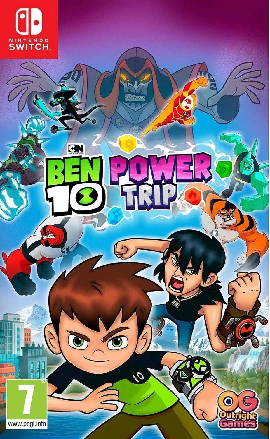 Купить игру Ben 10: Мощное Приключение (Power Trip) (Switch) для Nintendo  Switch в Москве - NextGame