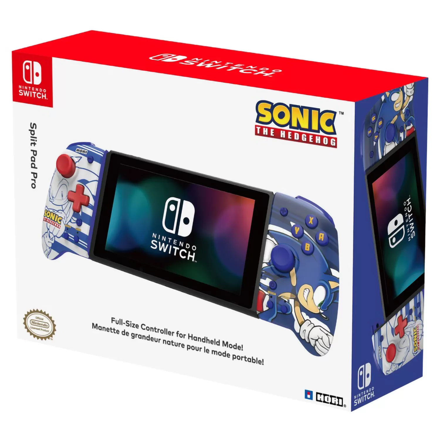 Набор из 2-х контроллеров Joy-Con Split pad pro Соник (Sonic) Hori  (NSW-358U) (Switch) купить в Москве по цене 11 380 р в каталоге интернет  магазина «NextGame» - характеристики, сравнение, описание, скидки, доставка