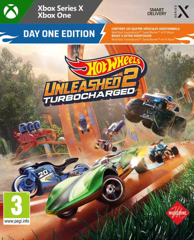 Игра Hot Wheels Unleashed 2 Turbocharged Day One Edition (Издание первого  дня) (Xbox One/Series X)