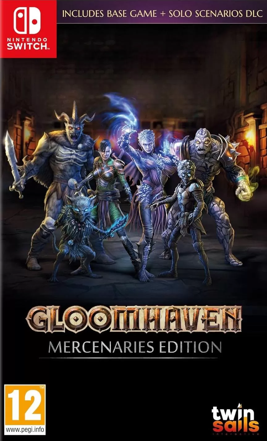 Игра Gloomhaven Mercenaries Edition (Nintendo Switch), 0+