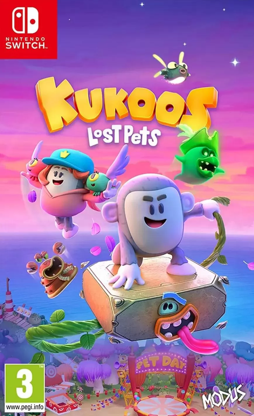 Игра Kukoos: Lost Pets Русская Версия (Switch)