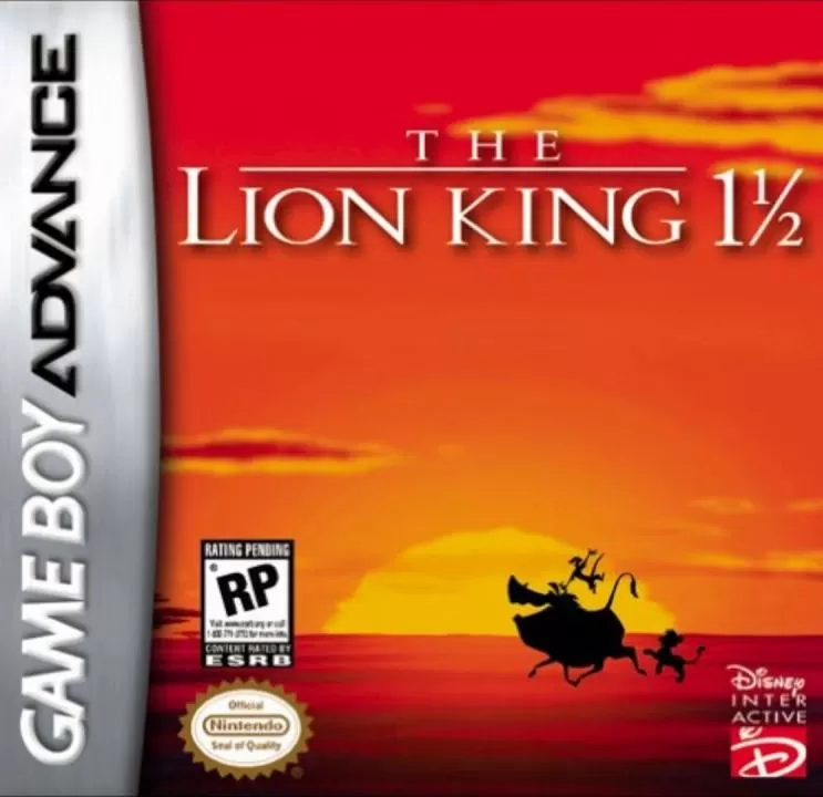 Игра один король. Игра game boy Lion King. The Lion King 1 1/2 GBA. Lion King GBA. Игра на геймбой Lion King.