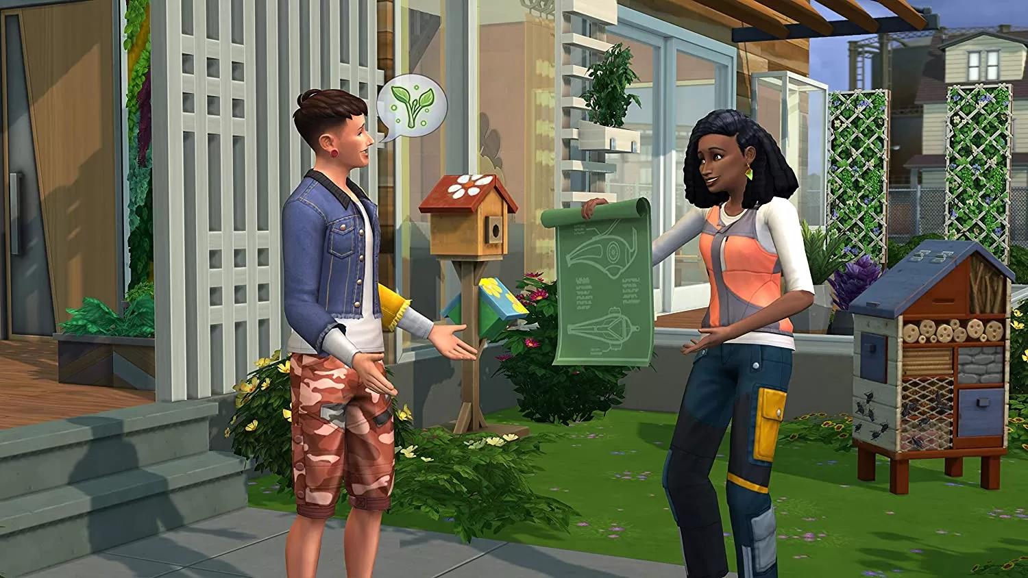 Игра The Sims 4 + Дополнение The Sims 4: Экологичная жизнь (Eco Lifestyle)  (PS4) купить в Москве по цене 3 120 р в каталоге интернет магазина  «NextGame» - характеристики, сравнение, описание, скидки, доставка