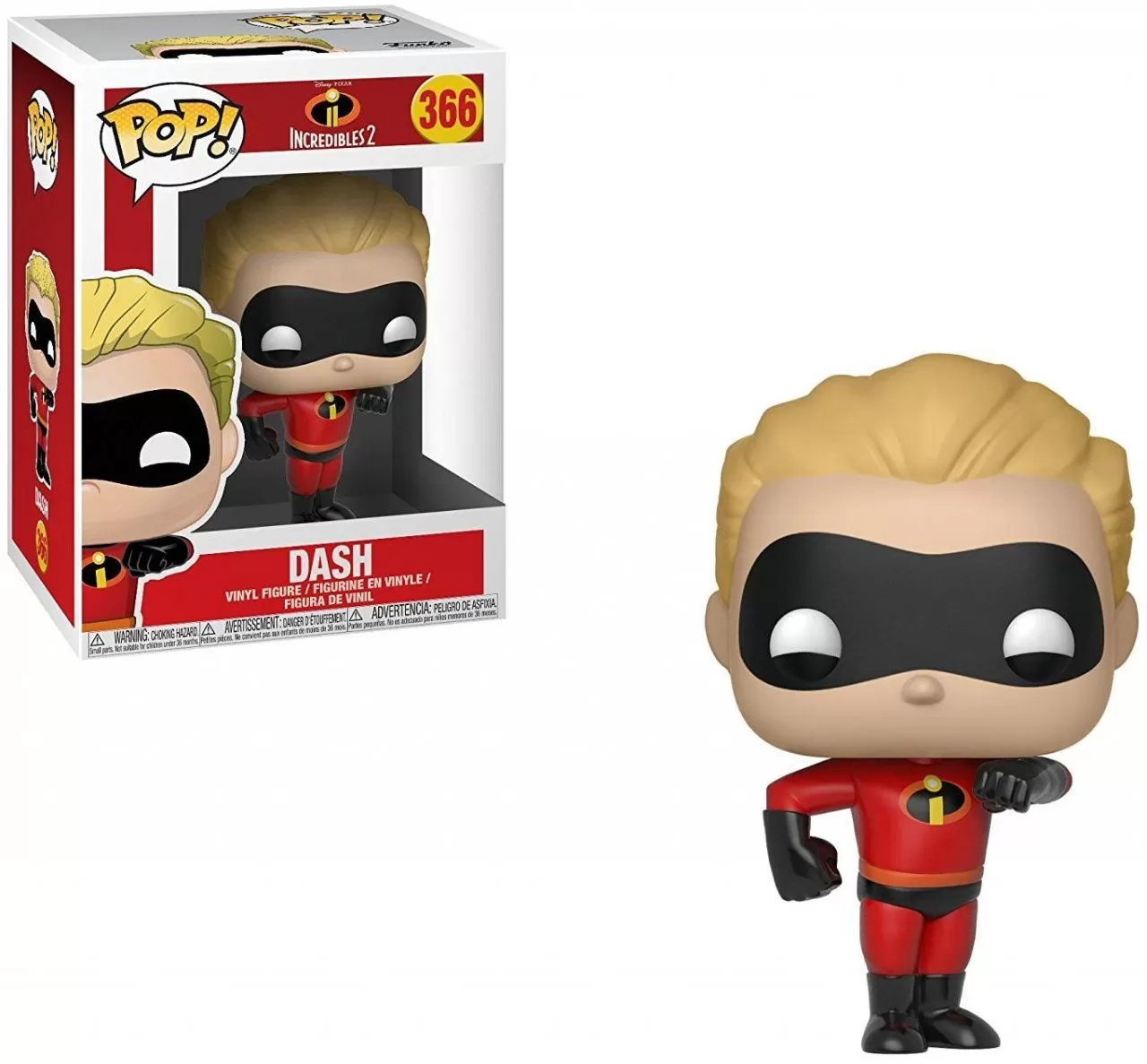 Фигурка Funko POP! Vinyl: Шастик (Dash) Суперсемейка 2 (Incredibles 2) (POP  4 29202) 9,5 см