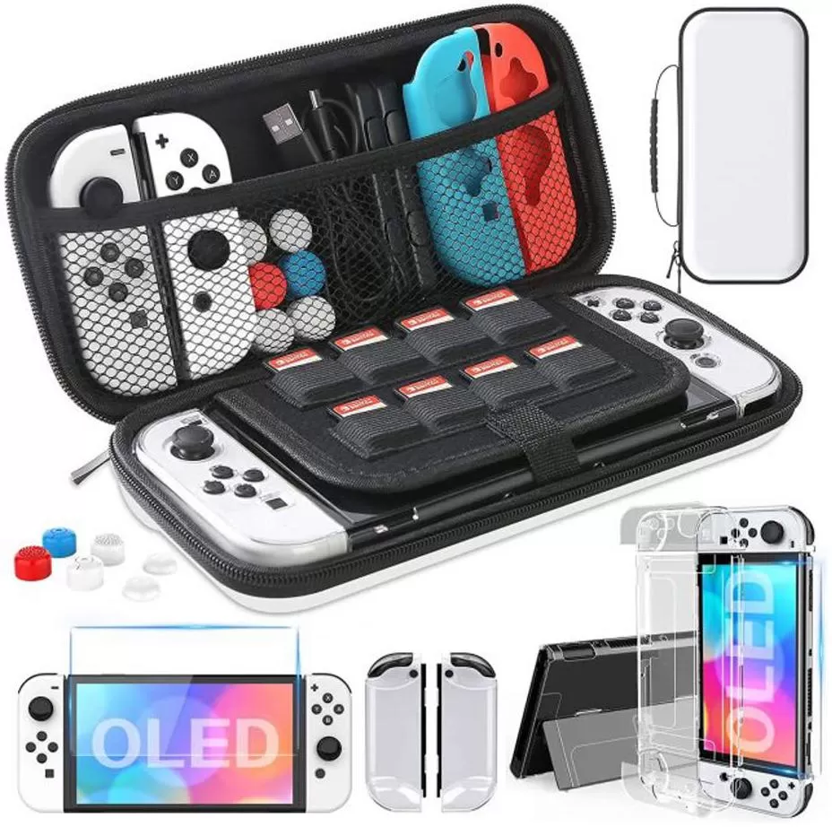 Набор аксессуаров 9 in 1 Accessory Kit (Switch OLED) купить в Москве по  цене 2 120 р в каталоге интернет магазина «NextGame» - характеристики,  сравнение, описание, скидки, доставка