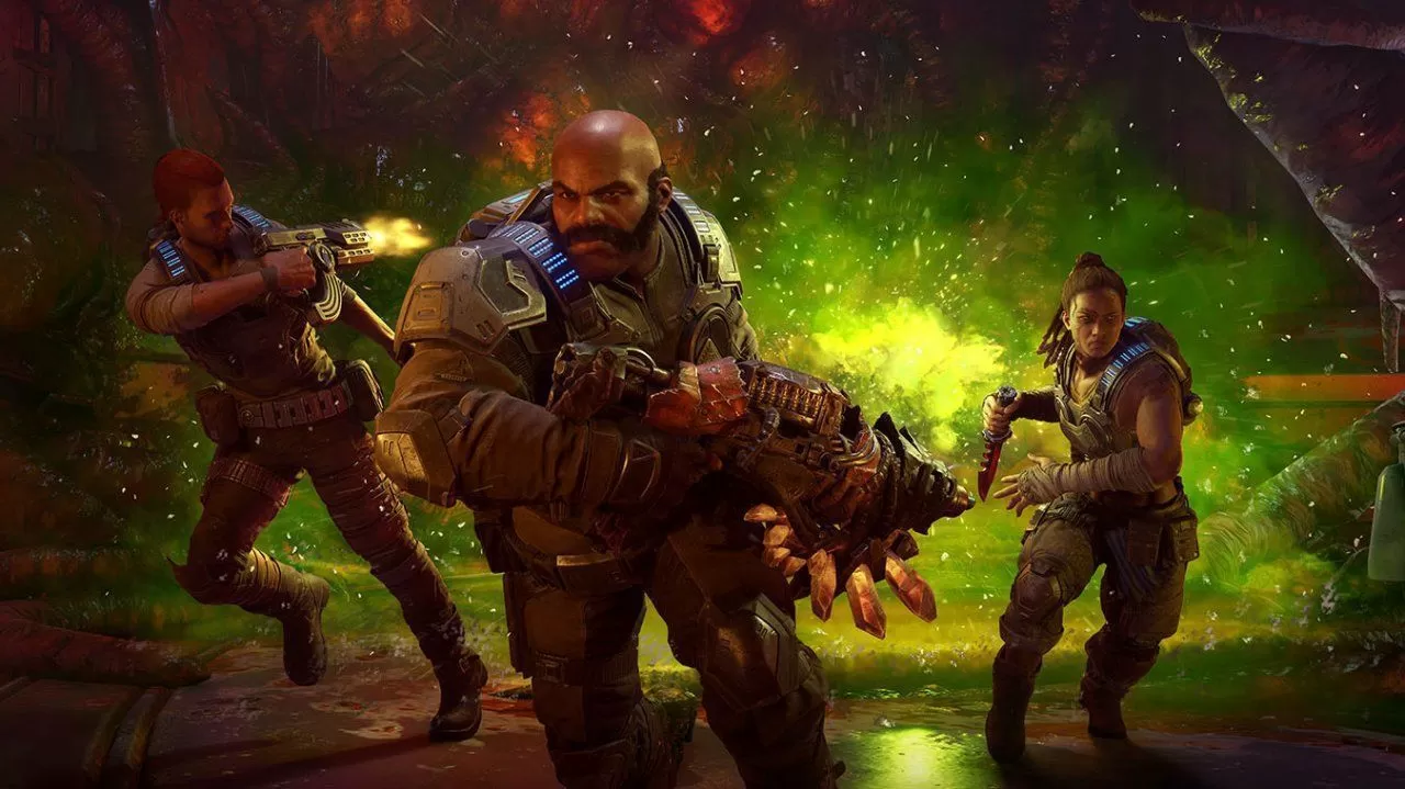 Gears 5 (Gears of War 5) (Xbox One/Series X) купить в Москве по цене 3  430.00 р в каталоге интернет магазина «NextGame» - характеристики,  сравнение, описание, скидки, доставка