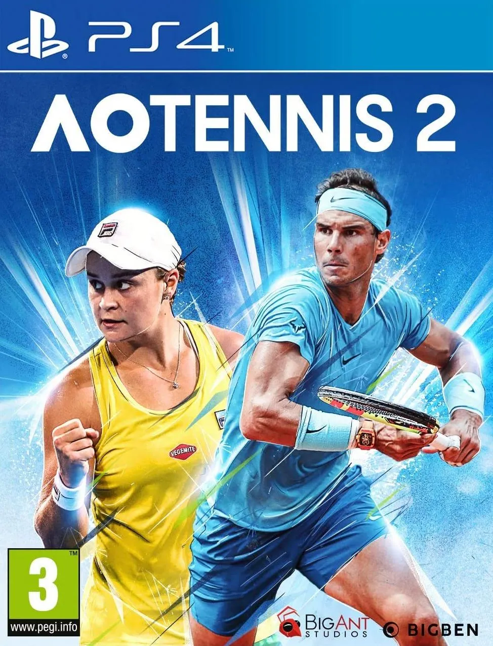 Видеоигра AO Tennis 2 Русская Версия (PS4)