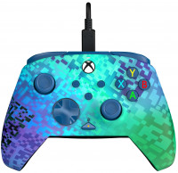    Controller Wired Rematch PDP Glitch Green (023-GG) (Xbox One/Series X/S/PC) 