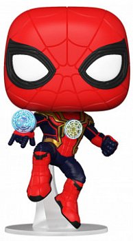   Funko POP! Bobble: - ( ) (Spider-Man (Integrated Suit)) -:    (Spider-Man No Way Home) (56829) 9,5 
