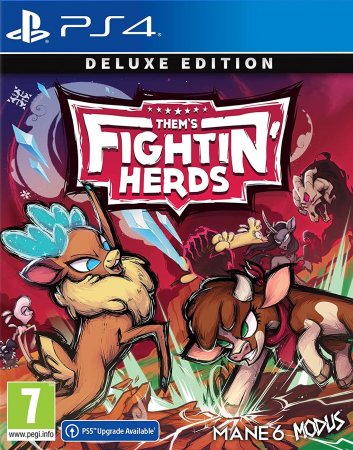  Them's Fightin' Herds Deluxe Edition   (PS4) Playstation 4